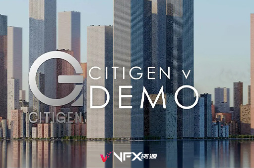 Blender插件-航拍城市场景生成工具 Citigen V1.6.2Blender插件