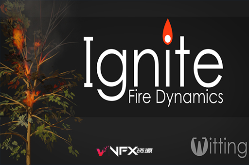 Blender插件-模拟火焰点燃燃烧扩散特效 Ignite – Fire Dynamics V1.00+使用教程Blender插件