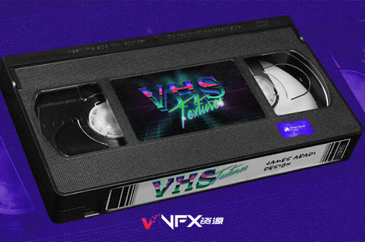 视频素材-100+高质量复古VHS录像带纹理外观 James Abadi Design VHS Textures视频素材