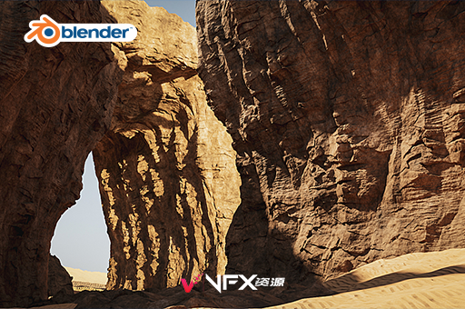 Blender插件-真实岩石悬崖生成器 Procedural Rock GeneratorBlender插件