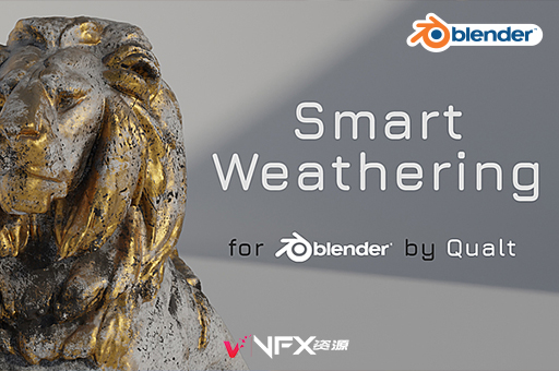 Blender智能风化材质瑕疵插件-Smart Weathering V3.0.0Blender插件