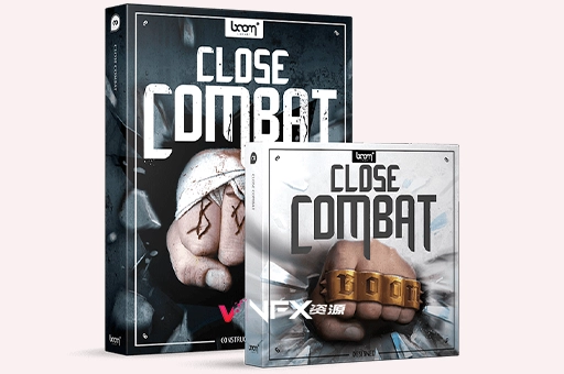 2828个高燃动作电影近身搏斗拳打脚踢武打音效素材库 BOOM Library Close Combat 素材、音效素材