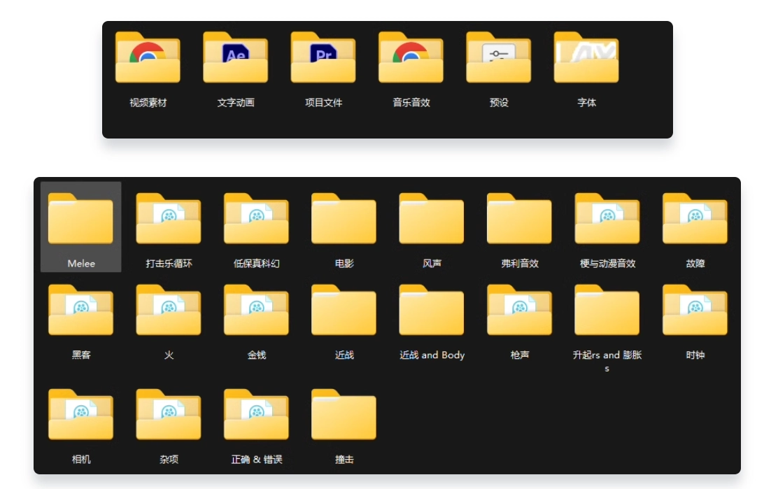 影视后期视频文字动画效果预设背景音乐音效素材合集包 Danny Rio – NO-PLUGIN Editing Pack素材、视频素材、音效素材