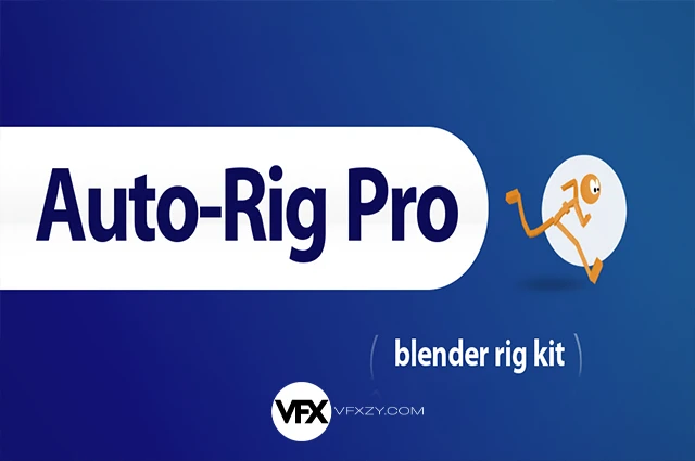 🎯 Blender三维角色自动绑定插件 Auto-Rig Pro v3.77.33 + Rig Library 预设库 + Quick Rig V1.27.21（支持 2.93–5.1）