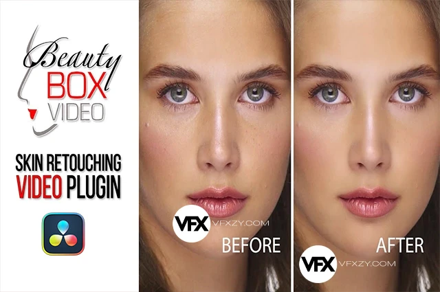 【中文汉化】Beauty Box V6.0.0 OFX Win— 达芬奇/Nuke/Vegas视频人像磨皮润肤美颜插件