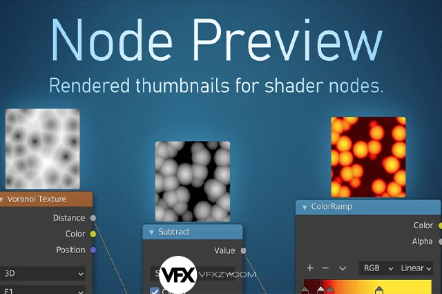 🔥 Blender节点缩略图预览插件 – Node Preview v1.Blender 5.0