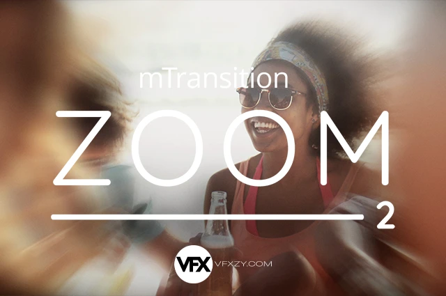 FCPX插件-50种扭曲变形推拉缩放切换转场插件 mTransition Zoom V2