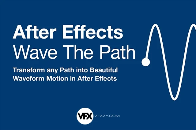 【中文汉化】Wave The Path V1.1.0 Win AE波浪波形路径动画插件