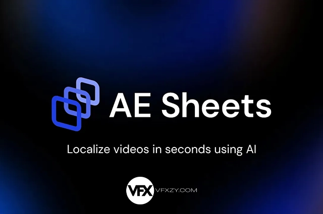 🤖AE Sheets V1.0 AE人工智能文本自动翻译脚本