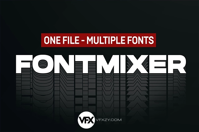 AE/PS/AI脚本-字体管理工具 FontMixer V1.0 + 使用教程