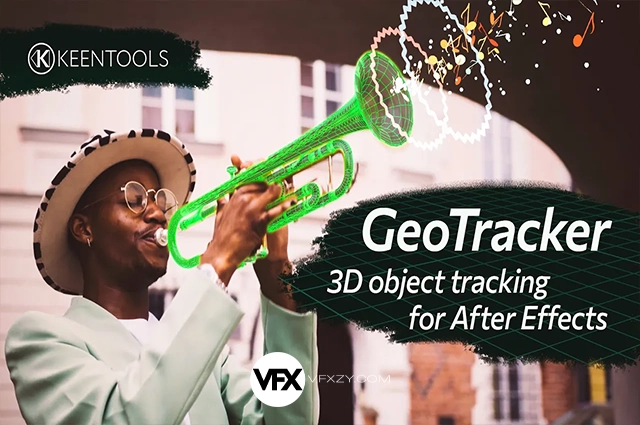 AE三维对象运动跟踪合成插件 GeoTracker 2026.1.0 Win